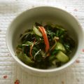 *ひろみ*'s cooksnap of when they made 茹でレタスとカニかまと塩こんぶのサラダ.