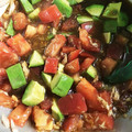 ♡やたちゃん♡'s cooksnap of when they made 簡単！アボカドの切り方〜角切り〜.