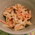suiki332's cooksnap of when they made 切り干し大根と桜エビのサラダ❤.