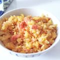 ＃りおし's cooksnap of when they made 簡単ひとりランチ☆和風醤油マヨチャーハン.