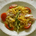 *ひろみ*'s cooksnap of when they made 格安で☆我が家の冷やし中華♪.