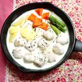 あーたくん's cooksnap of when they made 肉団子の簡単クリーム煮.