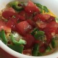 はるか＊ワーママ's cooksnap of when they made レンジで卵とトマト☆簡単ヘルシーオムレツ.