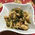 いつみちゃんママ's cooksnap of when they made ☆きゅうりと薄揚げのごま酢味噌和え.