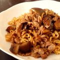 renanatsu's cooksnap of when they made みそ味最高☆麻婆ナス風焼きラーメン.