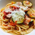 クックU3J2MZ☆'s cooksnap of when they made 夏野菜パスタ.