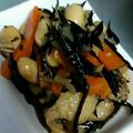 4double5's cooksnap of when they made おばあちゃんの味　ひじきの煮物.