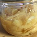リエルル's cooksnap of when they made 新生姜の甘酢漬け（お寿司屋さんのガリ）.
