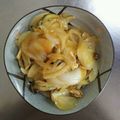 彩音ｍａｍａ's cooksnap of when they made しめじと玉ねぎのバター醤油炒め♪.