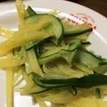 pochilala's cooksnap of when they made シンプル☆じゃがいもときゅうり炒め♪.