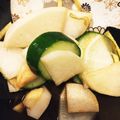 MICHIRUWAD's cooksnap of when they made 塩コンブで作るお漬け物♪.