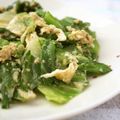 mmameco's cooksnap of when they made レタス消費！シャキシャキしんなり卵とじ☆.
