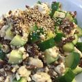 Ayming's cooksnap of when they made 豆腐とキュウリの炒め物.