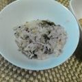 堕天使M's cooksnap of when they made 炊き込みわかめおかかご飯.