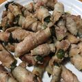 わらいふく's cooksnap of when they made 大量消費★豚肉のシソ巻き.