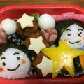 Blue Apple's cooksnap of when they made 七夕☆彦星&織姫さまのお弁当.