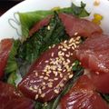 ちゃぎー's cooksnap of when they made 簡単！フレッシュ☆まぐろの漬け丼.