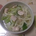 まりちゃむ☆'s cooksnap of when they made 簡単さっぱり美味しい☆鷄ねぎ塩うどん.
