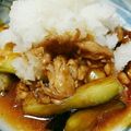 yoko_new's cooksnap of when they made とろける♪茄子とカリカリ豚の甘辛おろし.