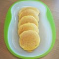 シナモシナモ's cooksnap of when they made 離乳食&おやつに☆にんじんホットケーキ.