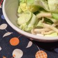 ☆hironon☆'s cooksnap of when they made ブナピーとキャベツのさっぱりゆず胡椒和え.
