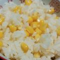 ☆熊八☆'s cooksnap of when they made 北海道のトウモロコシご飯.