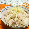 赤い電話's cooksnap of when they made 梅干しと塩こぶの炊き込みご飯.