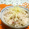 赤い電話's cooksnap of when they made 梅干しと塩こぶの炊き込みご飯.