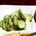 えにく's cooksnap of when they made 簡単一品♪ キュウリのゴマツナ〜☆.