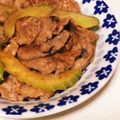 よすぴろ's cooksnap of when they made 牛肉とセロリの炒めもの(減塩レシピ）.
