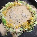 みっふぃー９'s cooksnap of when they made ホットプレートで簡単！もんじゃ焼き♪.
