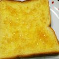 たぬぴぃ★'s cooksnap of when they made ざらめでしゃりっとシュガートースト♪.