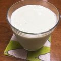 YUKIKI☆'s cooksnap of when they made アボガドバナナの飲む豆乳ヨーグル.