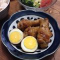 みっちょンw's cooksnap of when they made 手羽元と卵のこってり甘辛煮.