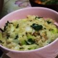 けーこころん's cooksnap of when they made 豚ロース肉と青梗菜の味噌酒生姜味炒飯.