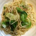 ピンクハロ's cooksnap of when they made レタスいっぱい♪ツナスパサラダ☆.