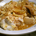 J・0505's cooksnap of when they made 栃尾の油揚げと玉ねぎの卵とじ.