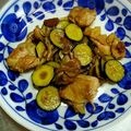 蒼花♡'s cooksnap of when they made ★鶏肉とズッキーニのバター醤油炒め★.