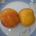 サラリー's cooksnap of when they made 桃❤つるんとむいちゃいました❤.