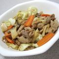 naoming's cooksnap of when they made 豚とキャベツの味噌炒め.