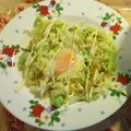 ミシェルローズ's cooksnap of when they made レンジでチン！卵とキャベツでココット風.