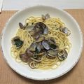クックWS7JRF☆'s cooksnap of when they made アサリと青しそのパスタ♪.