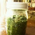 蘇芳さんち's cooksnap of when they made ＦＰで簡単♪大葉のジェノベーゼソース.