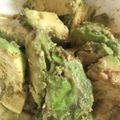 まかろん☆まかろん's cooksnap of when they made めんつゆで作る　アボカドのわさび漬け丼.