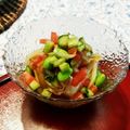 悠喜ママ's cooksnap of when they made 夏野菜たっぷり乗せ中華風冷奴.