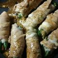 kujira1213's cooksnap of when they made インゲン、人参、チーズの豚肉巻き.