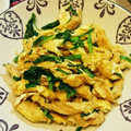 ぱにぱる's cooksnap of when they made にらとくるま麩の卵とじ.