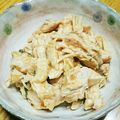 こまこま子's cooksnap of when they made ササミの梅味噌和え.