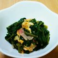 ピン9ノン's cooksnap of when they made 空芯菜の炒めもの.