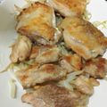 パパの手料理☆'s cooksnap of when they made 簡単☆さっぱり鶏肉の柚子胡椒ダレ.